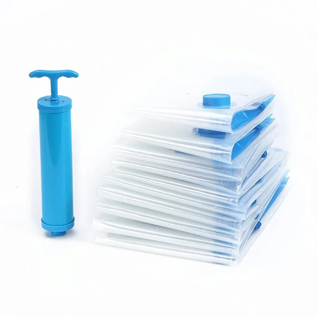 Kit 5 Bags Vacuum Air Organization Space Home