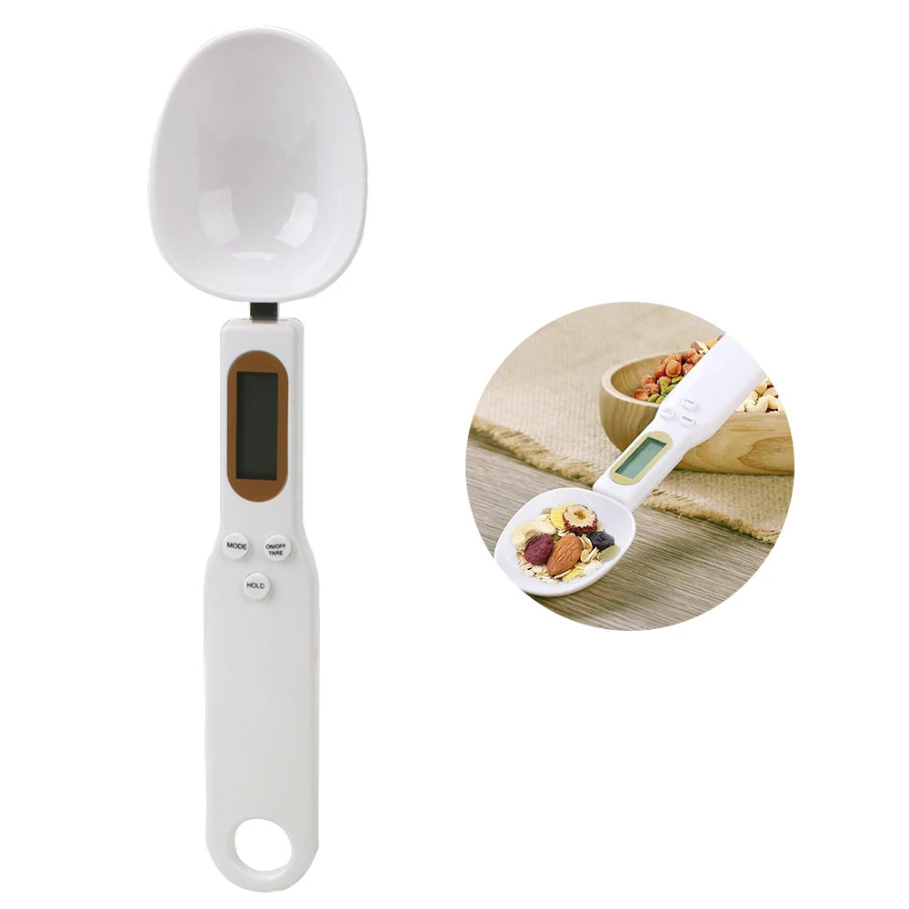 Kitchen Measuring Spoon Baking Supplies LCD Display Digital Mini Kitchen Scales 500g/0.1g Electronic Digital Spoon Scale