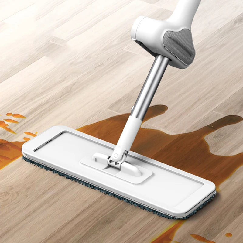 Mmagic mop for wash floor mop cleaner cleaning flat spin mop bucket floor house cleaning easy home cleaning 360°rotation with