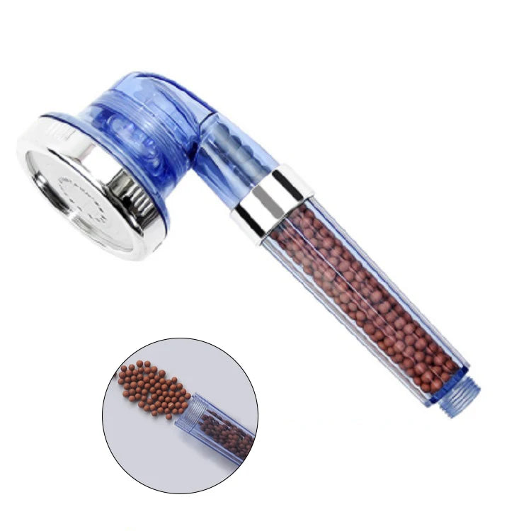 New 3 Mode Bathroom Water Therapy Shower Anion SPA Shower Head Water Saving Rainfall Shower Filter Head High Pressure ABS Spray