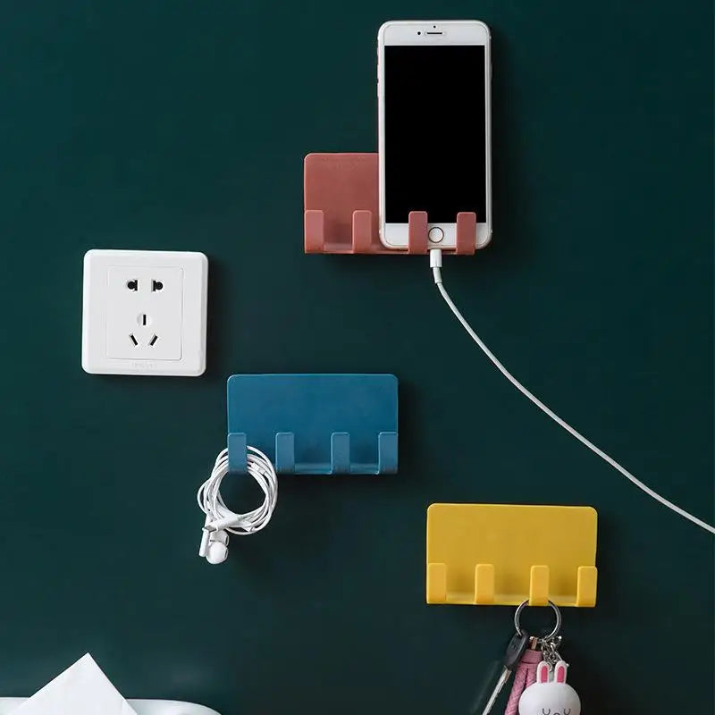 1PC Wall Mounted Organizer Storage Box Remote Control Stand Holder