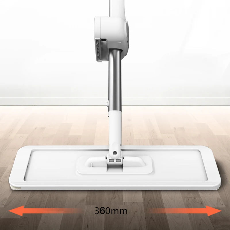 Mmagic mop for wash floor mop cleaner cleaning flat spin mop bucket floor house cleaning easy home cleaning 360°rotation with