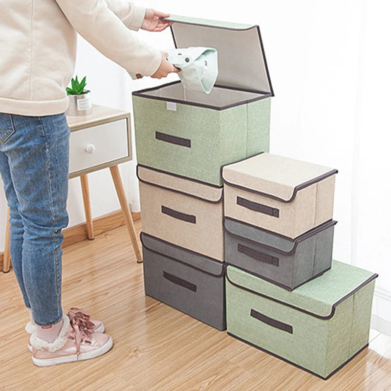 Clothes Storage Box Organizer Box For Bedroom Space