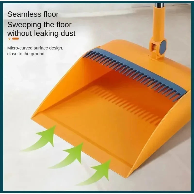 Broom and Dustpan Set Mops for Rotary Domestic Cleaning