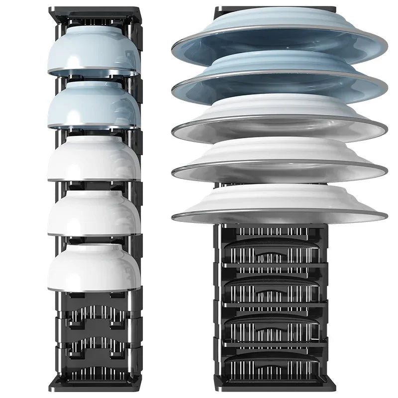 2024 Dish Drying Rack Kitchen Adjustable Aluminum 2 Tier Dish Organizer