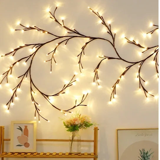144 LEDs Lighted Vine Tree for Home Bendable Branch Lights