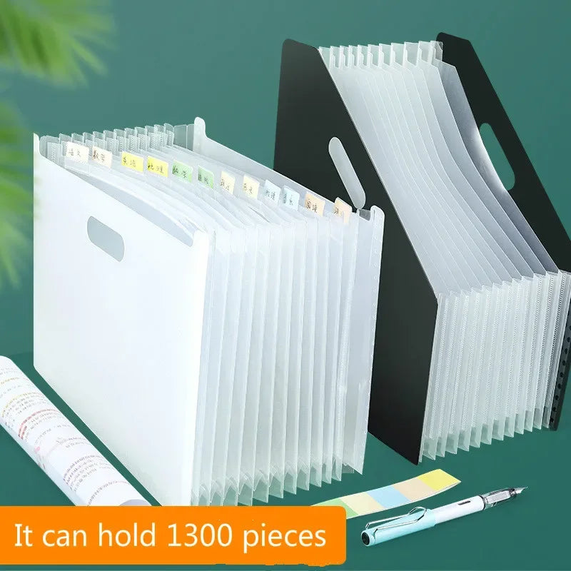 Desk File Folder Document Paper Organizer Storage Holder Multilayer Expanding Box School Office Stationery Home Organization