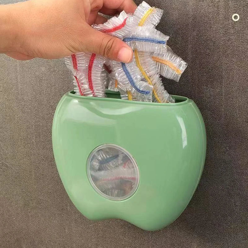 Plastic Wrap Storage Box Cling Film Organization Wall-mounted Dustproof Box Food Cover Plastic Wrap Rack Home Kitchen Storage