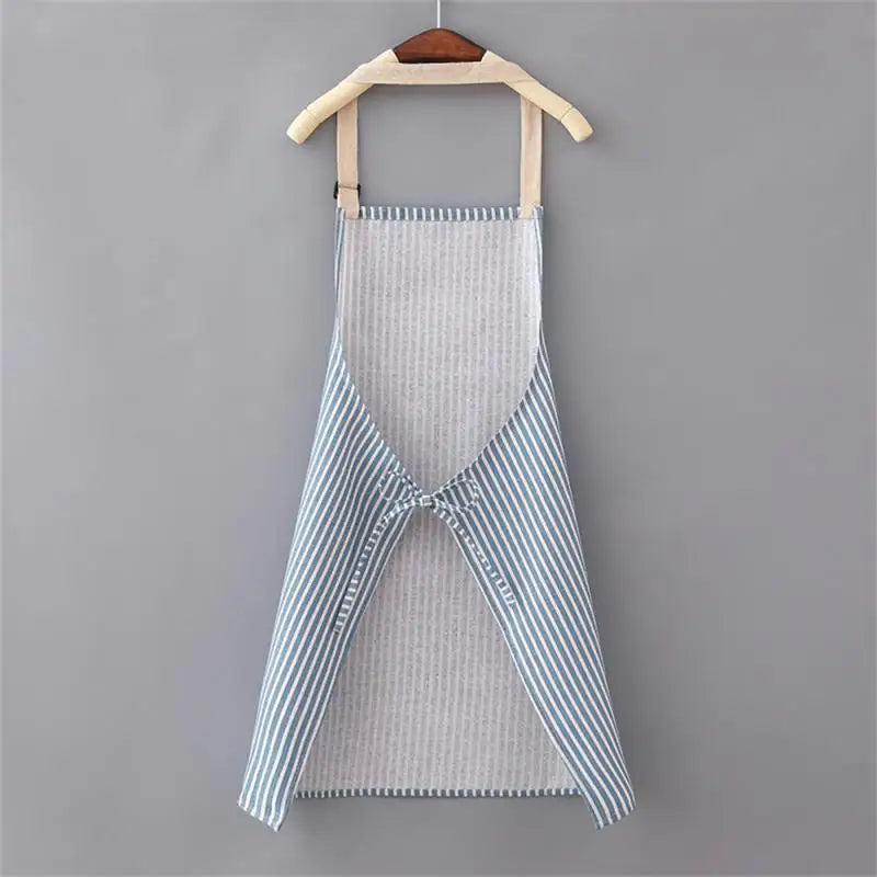 Cute Apron Cotton Can Wipe Hands Kitchen Work Clothes Home Cooking Cleaning Men And Women Universal Sleeveless Apron Kitchen